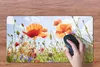 MuchoWow® Mauspad Mousepad Blumen - Mohn - Frühling - Natur Produktbild-Vorschau 3