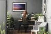Bild 70x50 MDF-Rahmen Wandkunst Star Night Milchstraße Produktbild-Vorschau 3
