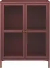 A product shot of a sideboard with glass doors. Anteprima dell’immagine prodotto