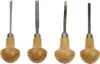 STUBAI S580 Mikro Schnitzeisen-Satz 4-tlg. | Set für feine Produktbild-Vorschau 2