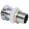 A close-up studio shot of a sink drain fitting against a white background. Podgląd zdjęcia produktu