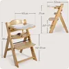 Chaise à manger en bois pour enfants Nukido Nelo Voir les images du produit 4