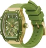 A close-up shot of a green and gold Ice Watch. Produktbild-Vorschau