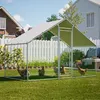 ELANDEPOT Enclos pour petits animaux 303 × 157 × 200 cm Voir les images du produit 11