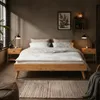Futonbett Karri 140x200 aus Massivholz, Eiche farben - Produktbild-Vorschau 1