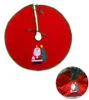 Weihnachtsbaumdecke rund 60 cm, Weihnachtsbaumrock, für kleine Bäume Productafbeelding-voorbeeld