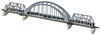FALLER 222583 - Spur N - Bogenbrücke mit 2 Vorflutbrücken Produktbild-Vorschau 2