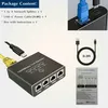Gigabit Ethernet splitter, 1 naar 4, RJ45 netwerksplitter, Productafbeelding-voorbeeld 2