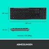 Logitech MK270 Tastatur RF Wireless QWERTZ Deutsch Schwarz Produktbild-Vorschau 22