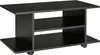 HOMCOM TV-Schrank TV Lowboard Fernsehschrank mit 4 Rollen Produktbild-Vorschau 1