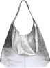 Luisa Vannini_Top handle bag_AW25 LV 8150_ARGENTO Anteprima dell’immagine prodotto 1