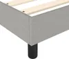 vidaXL Boxspringbettgestell Hellgrau 120x200 cm Stoff Produktbild-Vorschau 6