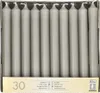 STARPAK Bougies de table 21 mm gris, paquet de 30 Voir les images du produit 1