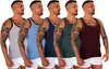 TEXEMP 4er Pack Herren Unterhemd Baumwolle Achselhemd Produktbild-Vorschau 1