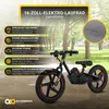 Kinder Balance Bike 16 Zoll | Elektrofahrrad 250 Watt - 21V Produktbild-Vorschau 2