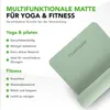 Tunturi Dicke Yogamatte 8mm - Rutschfest Gymnastikmatte  - Produktbild-Vorschau 5