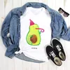 Mr. & Mrs. Panda Größe XL T-Shirt Avocado Geburtstag - Weiß Produktbild-Vorschau 2