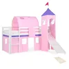 Homestyle4u Hochbett 90x200 mit Rutsche Turm Tunnel Produktbild-Vorschau 22
