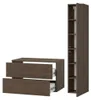 Badezimmerset 2-Teilig: Unterschrank + Hochschrank Color Produktbild-Vorschau 2