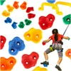 Pietre di arrampicata per bambini impugnature colorate 10 Anteprima dell’immagine prodotto 1