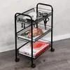 KESPER Küchenwagen, Metall, 3 Ablageflächen, mit Rollen, Produktbild-Vorschau 7