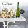 BeFair Gastro Stehtisch klappbar 60x80 cm – rechteckiger Produktbild-Vorschau 5