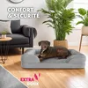 Panier pour chien orthopédique Kimba avec bordure haute - Voir les images du produit 4