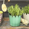 Blumentopf, Fässchen, Landhaus-Stil, Ø 15,5 cm, Farbe:rosa Produktbild-Vorschau 5