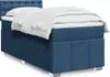 Boxspringbett mit Matratze Blau 90x200 cm Stoff, Klassische Produktbild-Vorschau 1