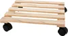 Podstawka na kółkach pod donicę, 28 x 28 cm Podgląd zdjęcia produktu 1
