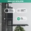 Boîte aux lettres en acier inoxydable anthracite Avalo avec Voir les images du produit 5