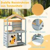 COSTWAY 2IN-1 cucina per bambini cucina di fango all'aperto Anteprima dell’immagine prodotto 6