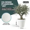 Kreher® 2 x XXL Pflanzkübel / Pflanztopf „LIKE“ Ø79xH70 cm Produktbild-Vorschau 2