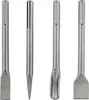SDS Max Meißel 280 mm Set 4 Stück Kanal Spitz Flach Breit Produktbild-Vorschau 1