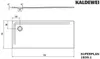 Kaldewei 383900010665 DW SUPERPLAN Mod.1839-1, 750 x 1700, Produktbild-Vorschau 2