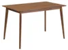 Miliboo - Rechteckiger Esstisch dunkles Holz Nussbaum L120 Produktbild-Vorschau 1