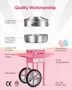 SucceBuy Kommerzielle Zuckerwattemaschine mit Wagen, 1kW, Produktbild-Vorschau 5