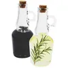 2tlg. Set Karaffen Spender für Essig und Öl je 250ml aus Produktbild-Vorschau 7