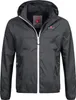 Höhenhorn Rigi Herren Regen Jacke Weißer Zipper Schwarz Gr Produktbild-Vorschau 1