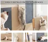 Selbstklebend Kratzteppich Katze Wand, 40×200cm  Kratzmatte Produktbild-Vorschau 4