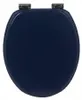 sanicomfort WC-Sitz FINE Blau – MDF Toilettensitz mit Produktbild-Vorschau 1