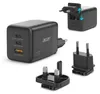 Acer HP.DSCAB.019 Acer Charger  100w 2 x USB-C + 1x USB-A Productafbeelding-voorbeeld 2