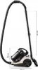 Mozano Max Cyclonic 4000 Bodenstaubsauger, 899 W, 3 l, HEPA Produktbild-Vorschau 7