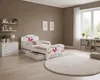 Bayagu Kinderbett 140x70cm Weiß Matratze Schublade Produktbild-Vorschau 5