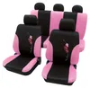 Auto Sitzbezüge Universal Komplett Set 17-teilig - Flower Produktbild-Vorschau 6