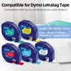 Schriftband als Ersatz für Dymo Letratag etikettenband Produktbild-Vorschau 2