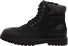 A black winter boot shown from the side against a white background. Produktbild-Vorschau
