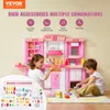 VEVOR Kinderküchen-Spielset, 3-in-1-Kleinkinderküche mit Produktbild-Vorschau 2
