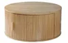 Runder Couchtisch mit Stauraum, Durchmesser 75 cm – ERNEST Produktbild-Vorschau 1