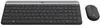 A keyboard and mouse set on a white background. Produktbild-Vorschau